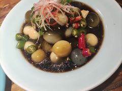 擂椒鹌鹑蛋-苹果树下艺术餐厅(通州店)