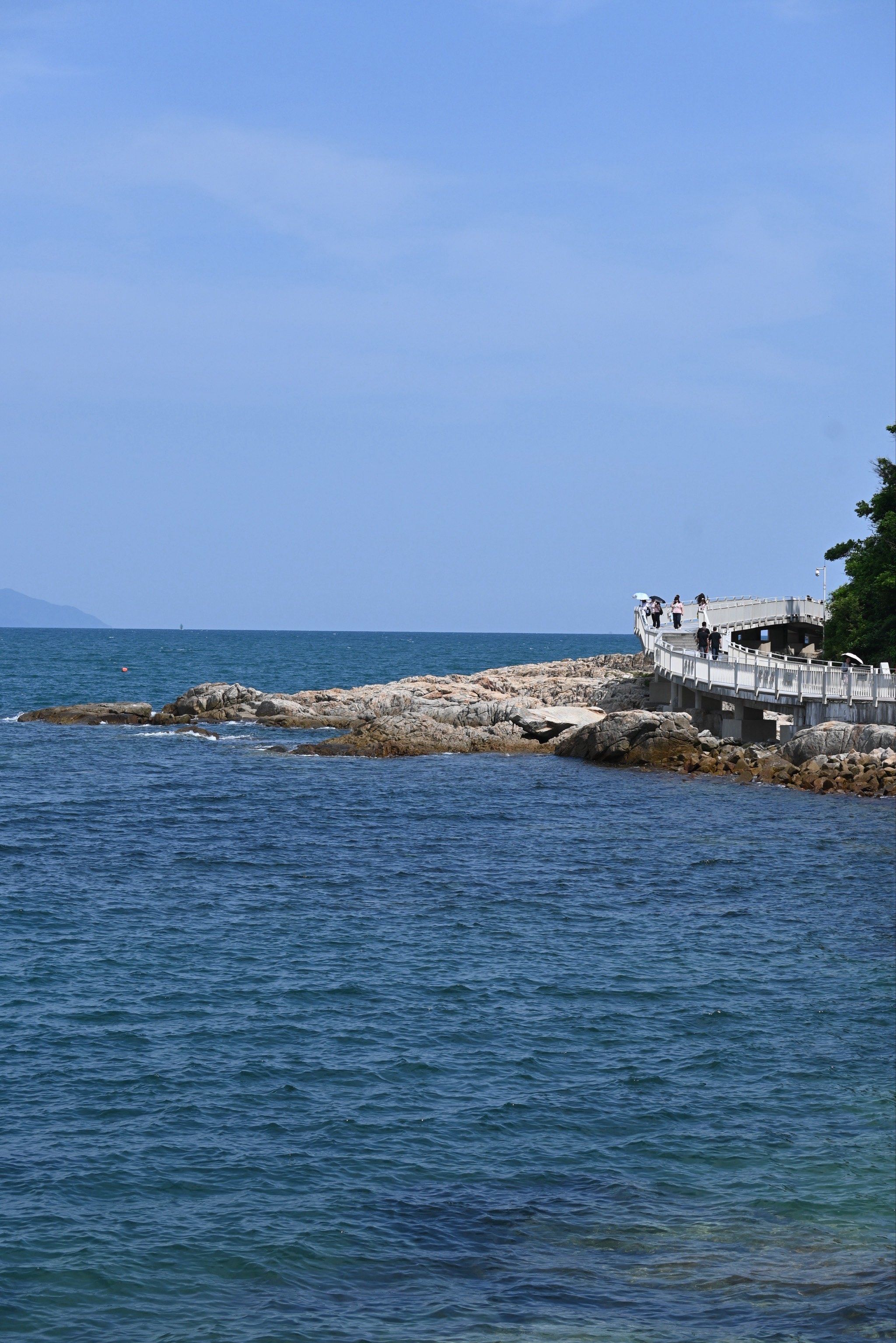 大梅沙海滨栈道,夏天一定要来一次