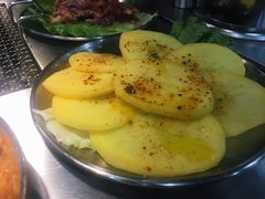 土豆片-大丘街路边烤牛肉