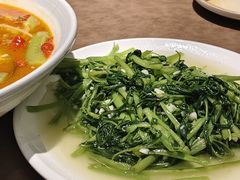 蒜蓉空心菜-不相离盐帮菜(郎园店)