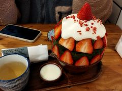 草莓抹茶冰-WONDER ICE 萬得冰田(建設路总店)