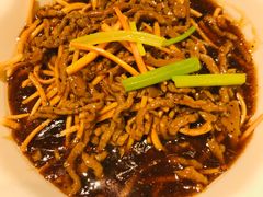 撒子牛肉丝-刘胖子家常菜·蹄花焖藕(中南店)