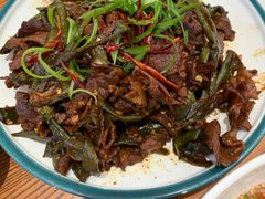 干辣椒炒牛肉-英兰朝族饭店(河南桥头店)