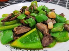 青椒炒卤鸡心-天天平价生鲜超市(庙山社区西)