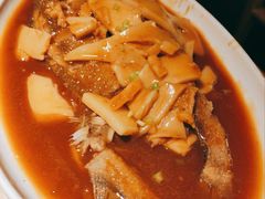 镇店黄鱼烩年糕-绿茶餐厅