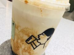 烤黑糖波波牛乳-喜茶(青岛金狮广场店)