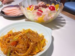 泡椒鱼皮-猪啊牛呀羊啊铜盘烤肉(正大广场店)