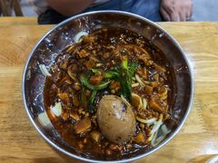 炸酱干拌面-上汤土豆面