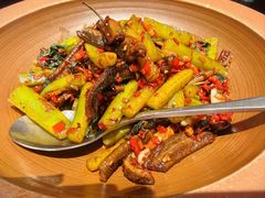 紫苏黄瓜炒黄鳝-湘中缘·湖南菜(娄底驻京办店)