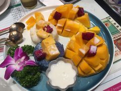 芒果糯米饭-滕记星发餐室·新加坡菜(巨鹿路店)