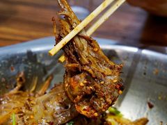 主打的干锅鸭头-安诚居干锅鸭头(八角店)