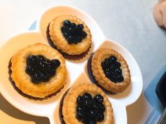 黑珍珠双皮奶蛋挞-味可道美食坊(福基路店)