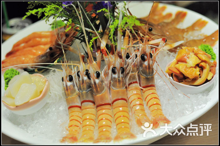 牡丹虾,鳌虾和甜虾