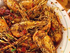 干煸罗氏虾-冶建镜子·老南昌大排档·江西虾王(总店)