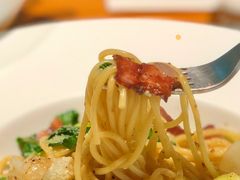 芦笋培根芝士炒意大利面-JANS意式简餐厅·惠灵顿牛排