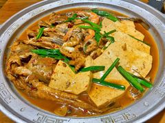 -东来菜馆•手抓海鲜家常菜•海鲜锅贴(鸽子窝店)