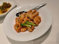油爆红头虾-世博源公馆·本帮融合菜·主题包厢·江景餐厅