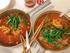 番茄泡椒猪肝-铁锅哥米线