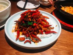 铁板鱿鱼-吕氏疙瘩汤·新鲁菜(济南万象城店)