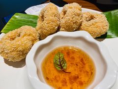 炸虾饼配泰国梅子酱-帕蓝·暹罗料理(曲阳店)