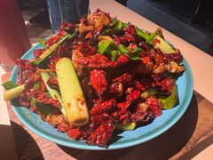 宫爆板筋-山石榴·贵州菜(丰盛里店)