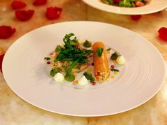 帝王蟹沙拉配西柚啫喱-AZUR聚(香格里拉饭店)