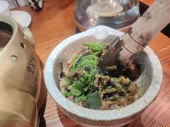 皮蛋青椒擂茄子-炊烟小炒黄牛肉(东庆街店)