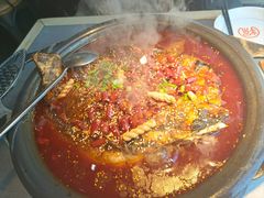 -探鱼·鲜青椒爽麻烤鱼(天一广场店)