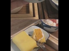芒果白雪黑糯米-拾光·小碗甜品