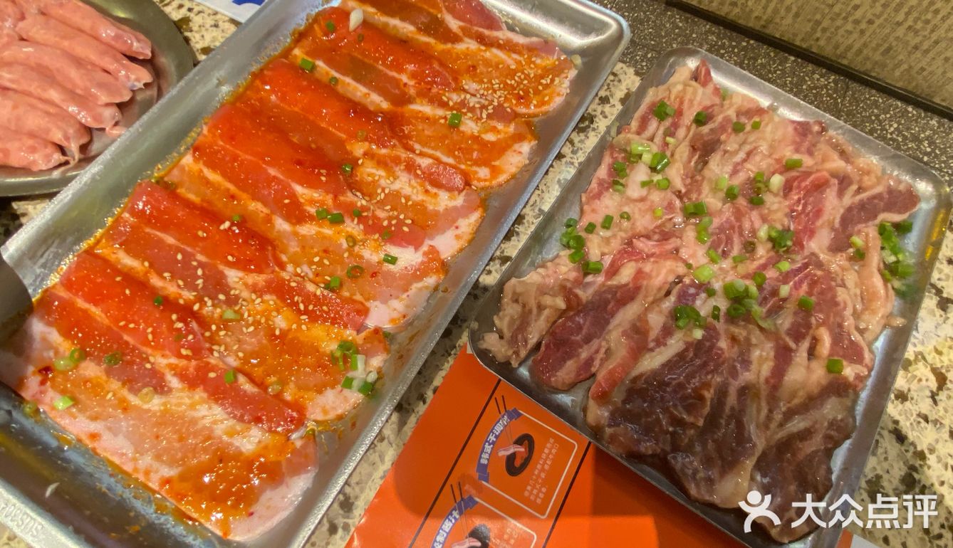 大快朵颐烤肉时