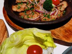韩式铁板烤精品五花肉-水天堂西餐厅(绿宝广场店)