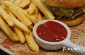 Wagyu Burger with Fries