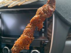 -劳动公园新疆人烤腰子