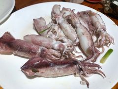 白灼鲜鱿-南蚝小贝海鲜特色餐厅(南澳岛店)