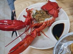 蒜蓉蒸波士顿龙虾-强记龙虾钳(定安里店)