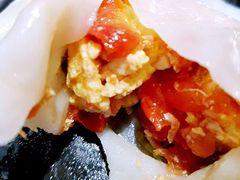 番茄鸡蛋水饺-俏东方·海味水饺·青岛菜(崂山店)