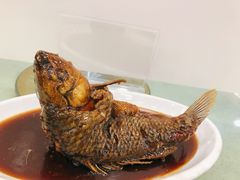 罾蹦鲤鱼-奥华餐厅·老张记(台基厂店)