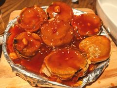 铁板虾仁茄盒-汉小城·老铫子藕汤·乡野湖北菜(江汉路吉庆街店)