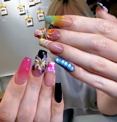 -柚子•猫美睫美甲
