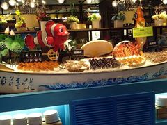 自助取餐区-领鲜活海鲜榴莲自助火锅(东门店)