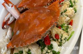 White Crab with Scallion Oil