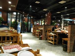 大堂-義聚德·清真铜锅涮羊肉·烧烤(河东店)
