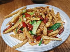 干煸藕丝-静一餐厅·湖北菜(前门创始店)