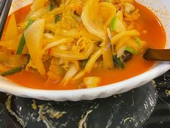 海鲜辣汤面-桃园中华料理炸酱面(燕儿岛路店)