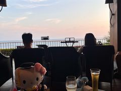-日落吧·海景咖啡厅·餐酒吧·鸡尾酒·下午茶·乐队表演·浪漫夕阳·三亚文华东方酒店