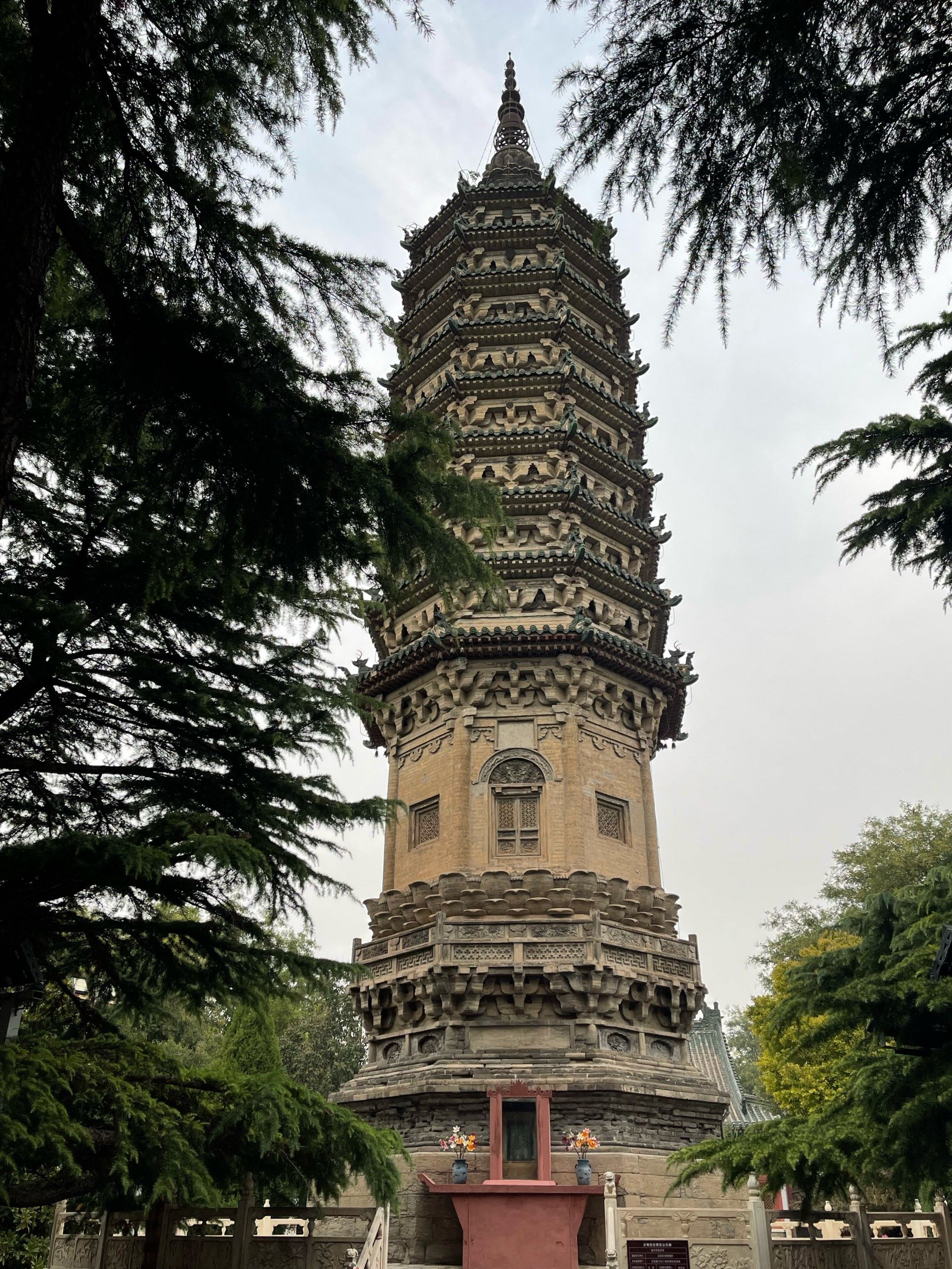 正定四塔之临济寺澄灵塔