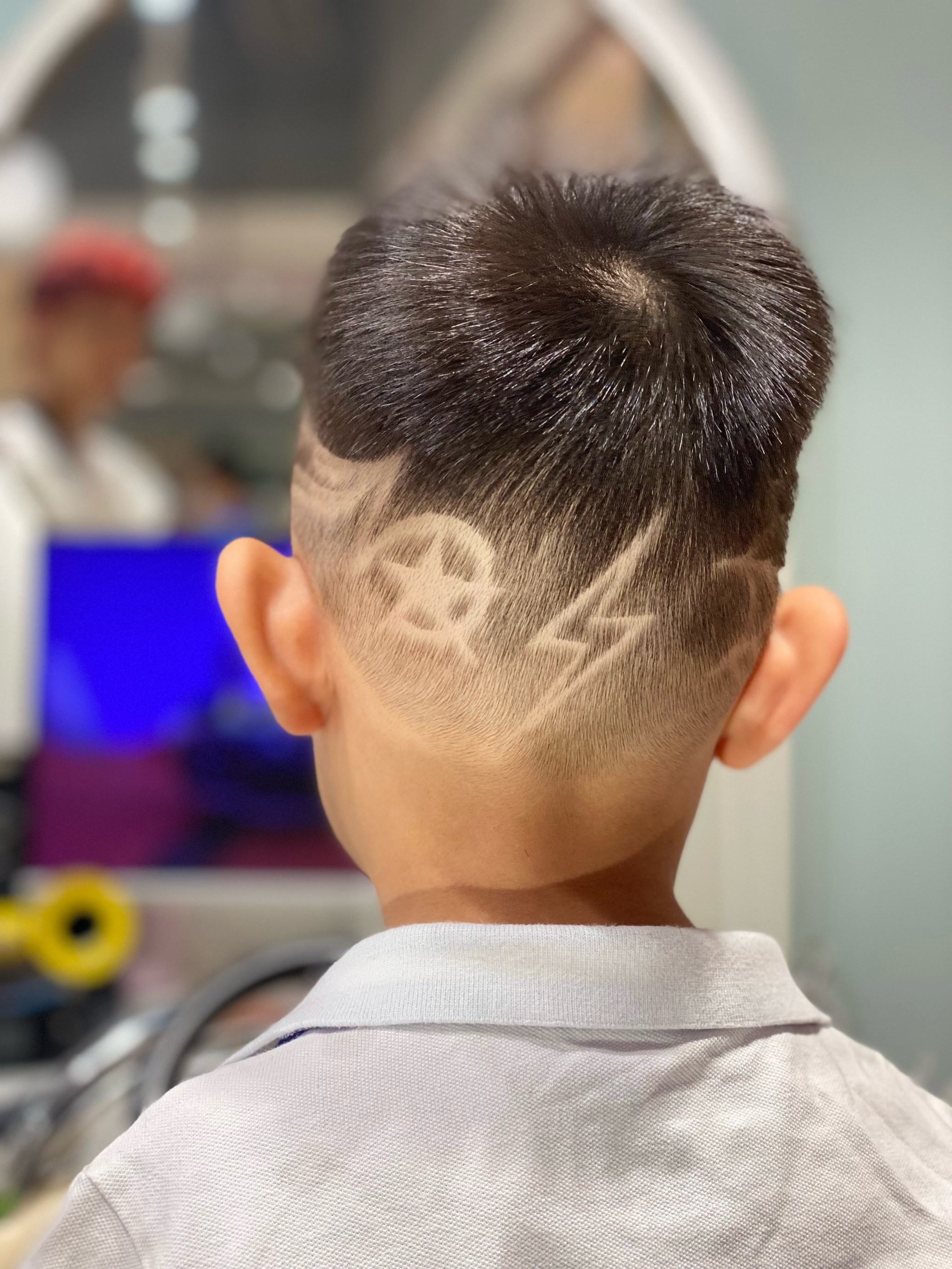 闪电⚡星星发型