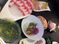 -海上明月海鲜火锅 鲜切牛肉