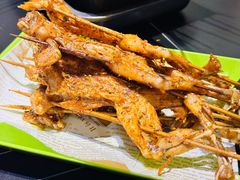 手臂大的超级牛蛙-大成海鲜烧烤·海鲜粥(长寿路店)