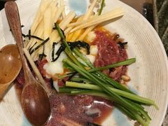 牛肉刺身-万福炭火烤肉日本料理(新街口店)